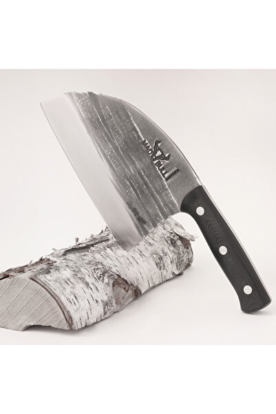 Samura stainless steel mad bull serbian chef's knife 7'',180mm in black