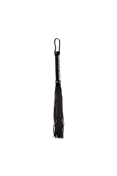 Ns Toys Black Whip, NS Novelties, Embossed Vinyl, Black