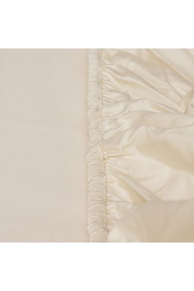 AMBRA 500 TC egyptian cotton fitted sheet - 180*200 grey