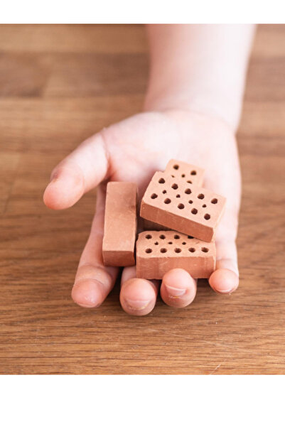 Teifoc طقم طوب عادي، أحمر، من 6 سنوات إلى 99 سنة