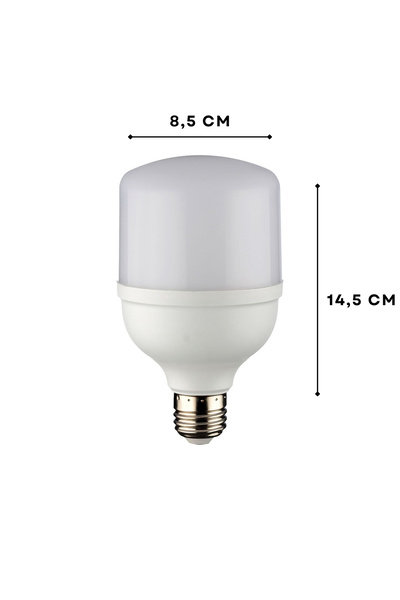 HOMİNG Beyaz Işık 20w Led Torch Ampul 1800Lm