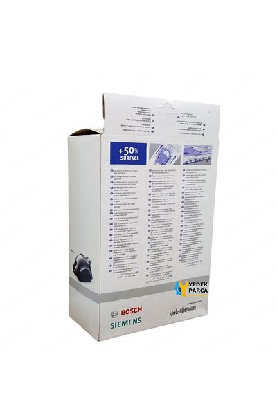 Ozba Ticaret Bosch Compatible Ergomaxx'X Bsg 80000-89999 Vacuum Cleaner Dust Bag (8 Pieces)
