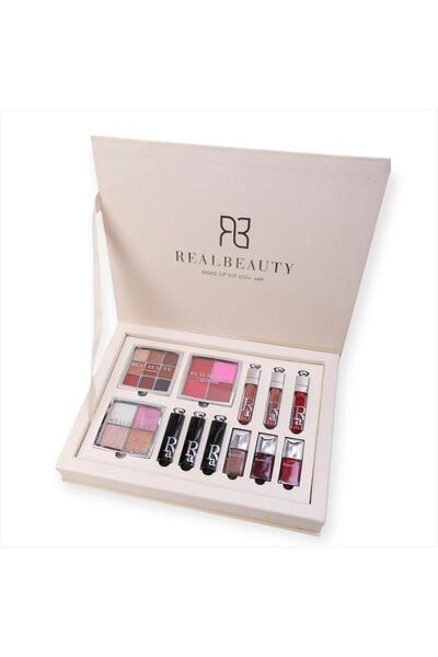 real beauty بوكس مكياج ريل بيوتي الجديد مني (طقم)