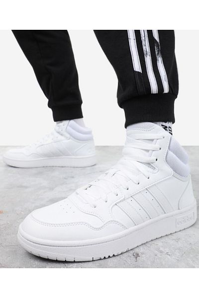 adidas Hoops Mid Casual Sneakers Sneaker White