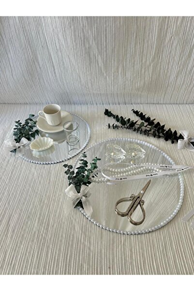 Genel Markalar Söz-Nişan Tepsi Seti, Aynalı Söz Tepsisi, İncili Söz Seti