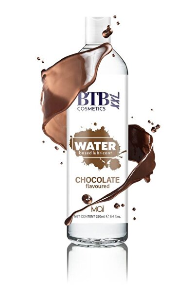 Bomb Cosmetics Water-Based Lubricant, BTB, Chocolate, 250 ml