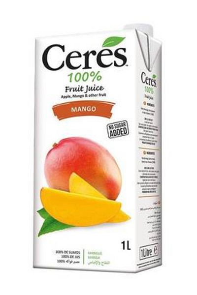 YABANEEZ MANGO JUICE "CERES" (CARTOON OF 12 PACKS)