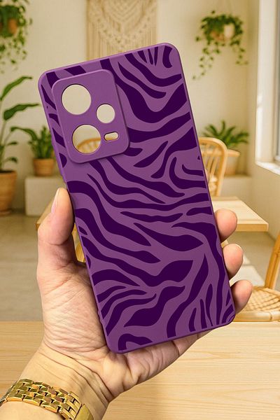 Vip Case حافظة هاتف Xiaomi Redmi Note 12 Pro 5G ZEBRA من السيليكون الممتص للصدمات حافظة مطاطية كلاسيكية محمية 277