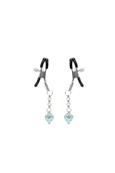 Liebe Seele Glow-in-the-Dark Clips, Light Blue, Set of 2