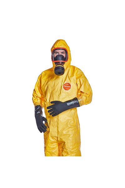 Dupont Tychem ®   2000 C Chemical Protective Coverall with Zipper and Adhesive