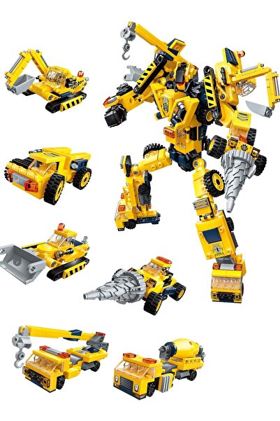 Genel Markalar Qman Keeppley 6 in 1 Trans Collector Serisi -6 Farklı Araç İçe...