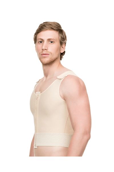 ISAVELA USA Medical Short Length Compression Vest with Zipper (MG03-SH)