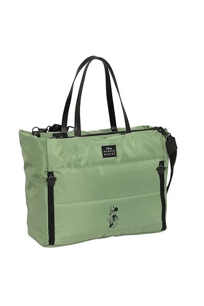 Minnie Mouse Geantă pentru laptop Minnie Mouse, Verde Militar, 54x31x17cm