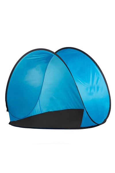 SERSIMO Sersimo semi-open beach and picnic tent, UV protection, 150x120x110cm, blue