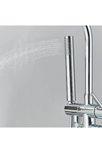 CasaVie Baterie freestanding cu cadru rotund si rotire 360 grade, cod 1161