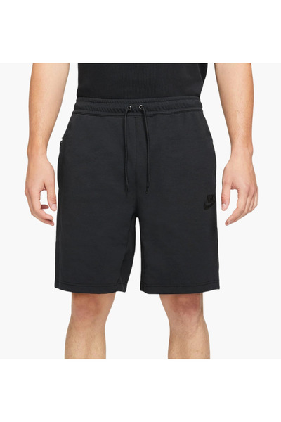 Nike Men's Sportswear Tech Fleece Shorts In Midnight Erkek Siyah Şort