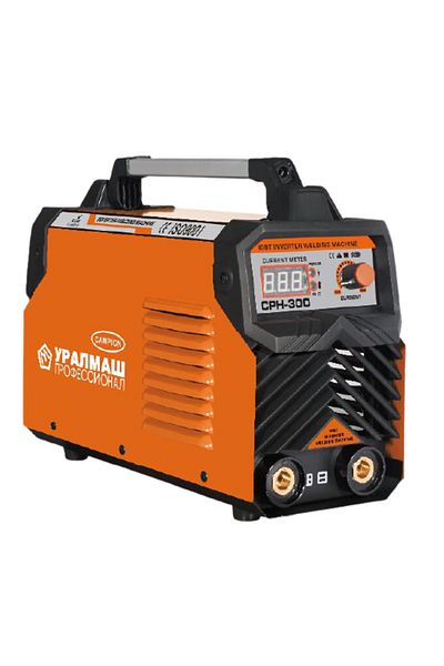Uralmash Invertor pentru sudura CPH 300Ah MMA, masca simpla, palmari, electrozi, Accesorii incluse