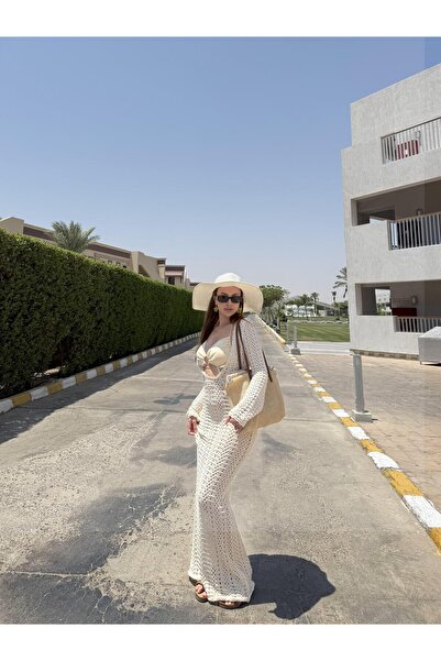 BAŞARAN Πλεκτό φόρεμα παρέο