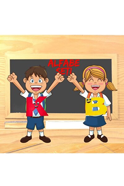 keçeli dünyam Alfabe Seti (30 cm)