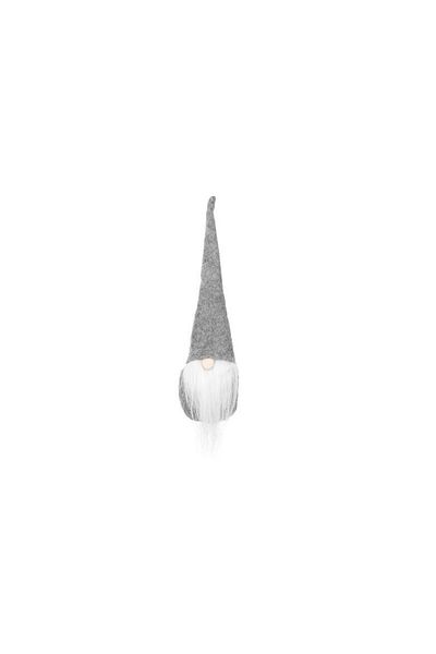 MT MALATEC Christmas toy, decorative gray elf, 30x8 cm, felt and plastic