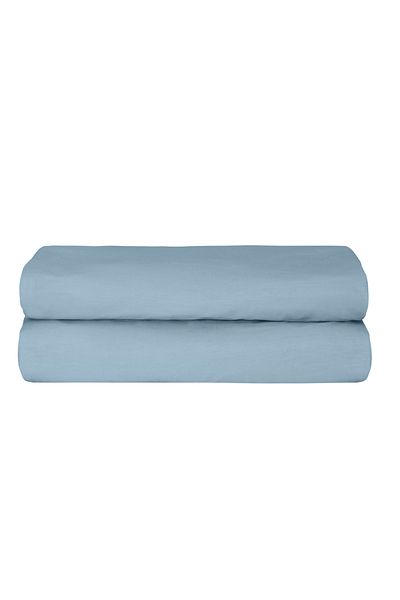 Altınbaşak Σεντόνι Freesia Double Ranforce 160x200+35 cm Μπλε