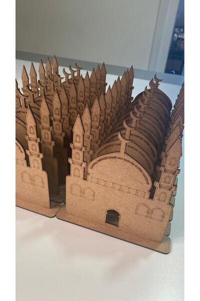 lumos dekor Wooden Mosque Model Painting Set, Great Opportunity for Religious Activity and Learning