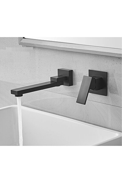 Rain Drop De la Robinetul Meu Baterie lavoar baie, negru mat, din alama, inca...