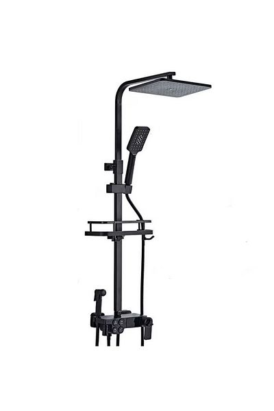 Rain Drop De la Robinetul Meu Coloana dus cu TERMOSTAT, afisaj LCD si turbina generatoare de curent