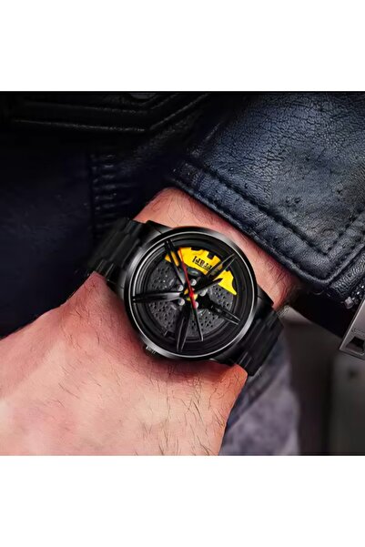 G Sport POLO Steel Inner Dial Rotating Rim Sports Car Model Men's Wrist Watch