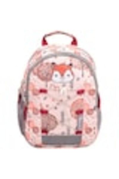 Belmil Rucsac mini Kiddy, multicolor, design Woodland Foxy, material poliester, dimensiuni 9x20x23 cm