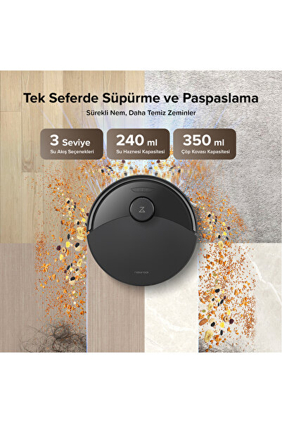 Roborock Q8 Max Pro Plus Akıllı Robot Süpürge