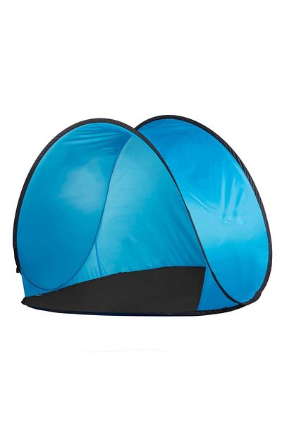SERSIMO Semi-open Beach and Picnic Tent, UV Protection, 150x90x90cm, Blue Black