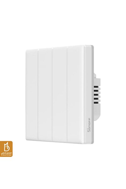 Sonoff مفاتيح حائط ذكية مزودة بخاصية واي فاي - تحكم باللمس، متوافقة مع أليكسا وجوجل هوم T5-4c-86