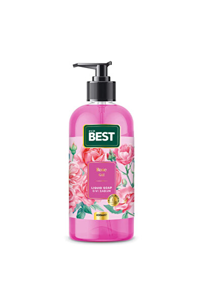 ECOBEST Rose Scented Liquid Soap 400ml