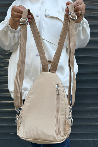 Just Polo Imported Clinker Fabric Women's Backpack and Body Bag