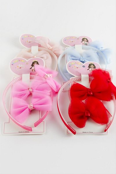 Bijuterria Fiyong Tulle Buckle Crown