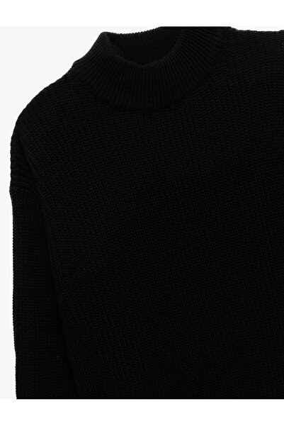 Koton Πλεκτό πουλόβερ με μακρυμάνικο γιακά Oversize