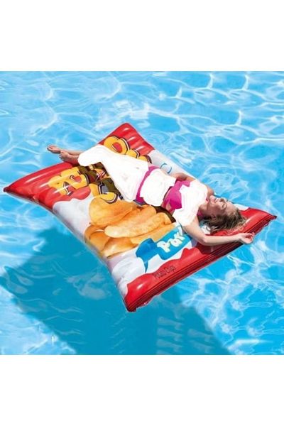 Intex رقائق البطاطس العائمة 178 × 140 سم