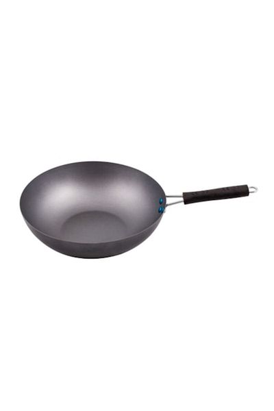 OEM Tigaie wok Grunberg, 32 cm, Negru