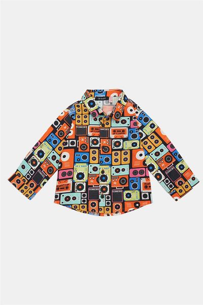 GB Baby Baby Boy Patterned Shirt