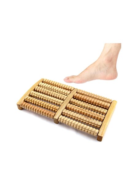 Semua Doğal Ahşap Ayak Masaj Aleti