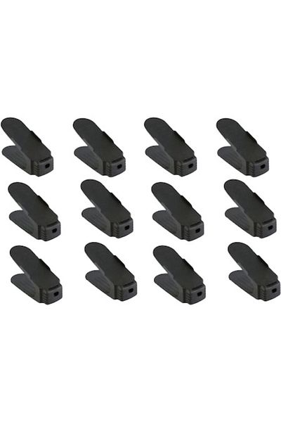 OEM Set 12 x Organizator de pantofi negru, ShoeSlotz Grunberg