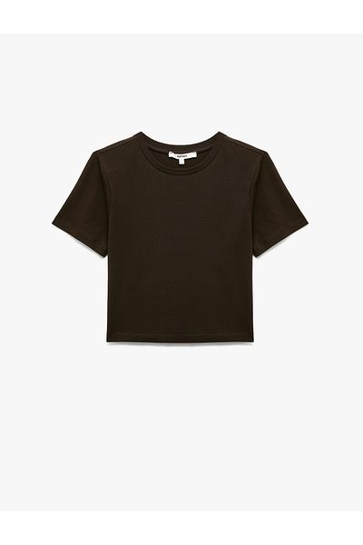 Koton Cotton Slim Fit Short Sleeve Crew Neck T-Shirt