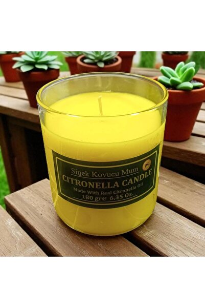 Lecarbee Candles Sinek Kovucu Mum-Citronella
