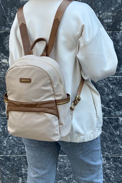 Just Polo Imported Satin Fabric Backpack and School Bag