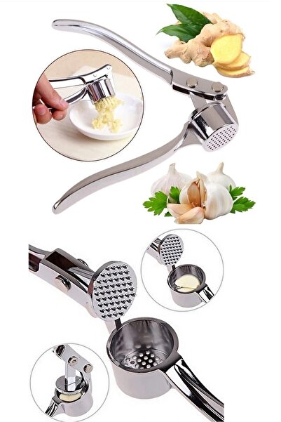 TUMU LIFE Paslanmaz Çelik Pense Sarımsak Ezici