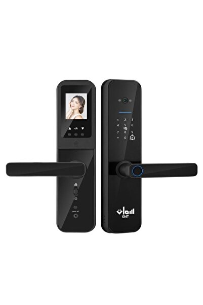 SIMAT ALHADITHA قفل ذكي بشاشة عرض وكاميرا أمامية