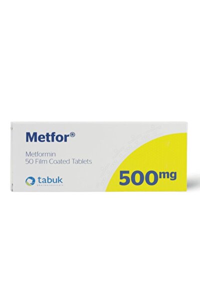 TABUK Metfor 500 Mg, Oral Antihyperglycemic - 50 Tabletsميتفور 500 مجم، مخفض ...