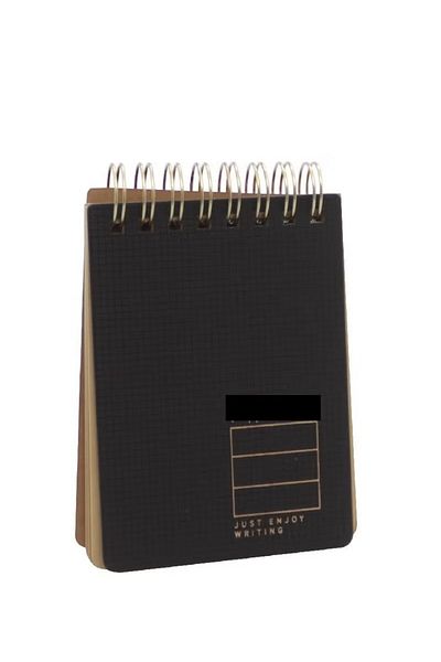 Roco Memo Notebook A7 120 Pages (60 Sheets) – Kraft Paper Pocket Notebook for Daily Jotting