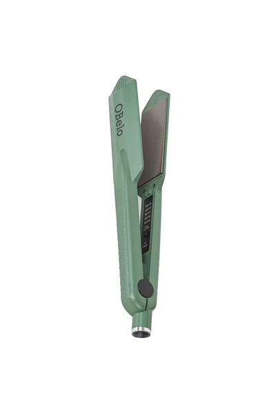 obel Obello Green Wide Hair Straightener Ceramic